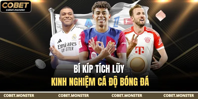 Bí kíp tích lũy kinh nghiệm cá độ bóng đá