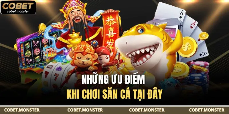 Những ưu điểm khi chơi săn cá tại đây